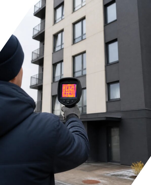 Тепловизионное обследование зданий в Белореченске от 5072 р. | ЭкспертизаРоссия