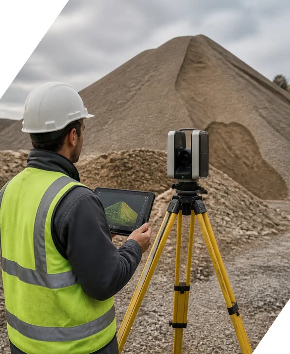 Лазерное 3D сканирование насыпей в Белореченске от 15216 р. | ЭкспертизаРоссия
